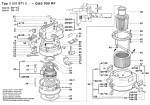 Bosch 0 601 971 037 GAS 900 RF Industrial Vacuum Cleaner 240 V / 027 - AU Spare Parts