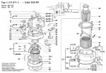 Bosch 0 601 971 038 GAS 900 RF Industrial Vacuum Cleaner 100 V / 006 - JP Spare Parts