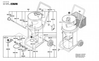 Bosch 0 601 976 732 GAS 14-20 RFB All Purpose Vacuum Cleane 230 V / 004 - CH Spare Parts