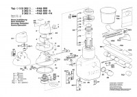 Bosch 0 603 262 860 PAS 800 A All Purpose Vacuum Cleane 220 V / 035 - FR Spare Parts