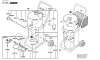 Bosch 0 601 976 760 GAS 14-20 RFB All Purpose Vacuum Cleane 230 V / 032 - DK Spare Parts