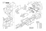 Bosch 3601F4C8D0 GSA 1100 E Reciprocating saw 127 V / 063 - BR Spare Parts