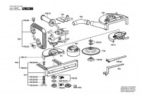 Bosch 0 601 362 178 ANGLE GRINDER Angle Grinder 230 V / 003 - EEU Spare Parts