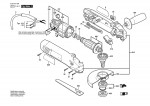 Bosch 0 603 401 008 PWS 6-115 Angle Grinder 230 V / 003 - EEU Spare Parts