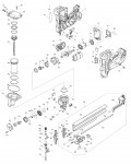Makita BN002G 40V Max Framing Nailer Spare Parts