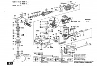 Bosch 0 600 305 032 Angle Grinder Angle Grinder 220 V / 004 - CH Spare Parts