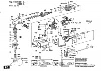 Bosch 0 600 305 048 Angle Grinder Angle Grinder 220 V / 035 - FR Spare Parts