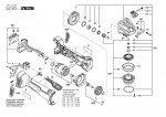Bosch 3 601 JJ4 202 GWX 18V-10 P Cordless Angle Grinder 18 V / 003 - EEU Spare Parts
