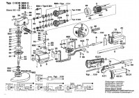 Bosch 0 600 300 048 300 Angle Grinder 220 V / 035 - FR Spare Parts