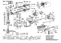 Bosch 0 600 300 061 Angle Grinder Angle Grinder 220 V / 035 - FR Spare Parts