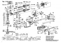 Bosch 0 600 301 032 Angle Grinder Angle Grinder 220 V / 004 - CH Spare Parts