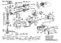 Bosch 0 600 301 034 Angle Grinder Angle Grinder 115 V / 025 - AMS Spare Parts