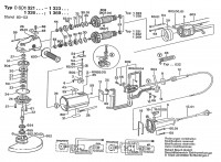 Bosch 0 601 321 037 ANGLE GRINDER Angle Grinder 240 V / 027 - AU Spare Parts
