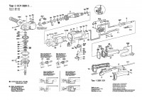 Bosch 0 601 328 039 MISSING IN BW Angle Grinder 115 V / 061 - US Spare Parts
