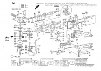 Bosch 0 601 329 032 GR./SIZE 75 Angle Grinder 220 V / 004 - CH Spare Parts