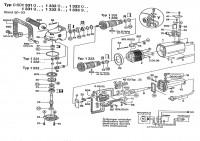 Bosch 0 601 331 032 ANGLE GRINDER Angle Grinder 220 V / 004 - CH Spare Parts