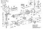 Bosch 0 601 331 433 ANGLE GRINDER Angle Grinder 220 V / 057 - SK Spare Parts