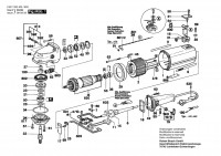 Bosch 0 601 332 436 1332.4 Angle Grinder 220 V / 047 - NL Spare Parts
