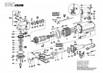 Bosch 0 601 332 448 1332.4 Angle Grinder 220 V / 035 - FR Spare Parts