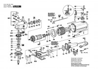 Bosch 0 601 332 465 1332.4 Angle Grinder 220 V / 034 - FI Spare Parts