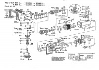 Bosch 0 601 332 965 ANGLE GRINDER Angle Grinder 220 V / 034 - FI Spare Parts
