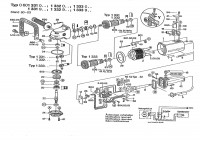 Bosch 0 601 333 032 1333 Angle Grinder 220 V / 004 - CH Spare Parts