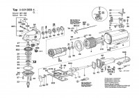Bosch 0 601 333 432 Winkelschleifer Angle Grinder 220 V / 004 - CH Spare Parts