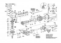 Bosch 0 601 333 436 1333.4 Angle Grinder 220 V / 047 - NL Spare Parts