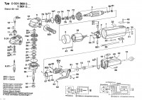 Bosch 0 601 301 043 USW(J)77..S 3 Angle Grinder 42 V / 043 - IT Spare Parts