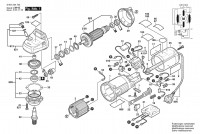 Bosch 0 601 344 739 GWS 9-125 CE Angle Grinder 115 V / 061 - US Spare Parts