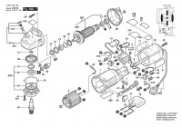 Bosch 0 601 344 748 GWS 9-125 CE Angle Grinder 220 V / 035 - FR Spare Parts