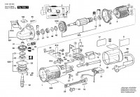Bosch 0 601 345 650 GWS 9-150 CS Angle Grinder 230 V / 043 - IT Spare Parts
