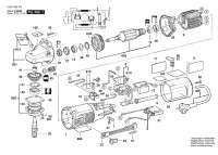 Bosch 0 601 345 748 GWS 9-150 C Angle Grinder 230 V / 035 - FR Spare Parts