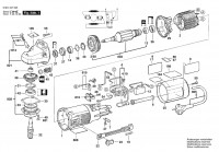 Bosch 0 601 347 069 1347 Angle Grinder 220 V / 026 - AS Spare Parts
