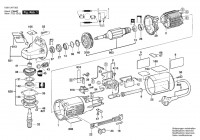 Bosch 0 601 347 070 1347 Angle Grinder 240 V / 027 - AU Spare Parts