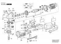 Bosch 0 601 347 150 601347150 Angle Grinder 230 V / 043 - IT Spare Parts