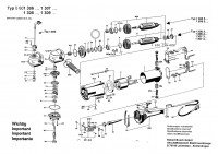 Bosch 0 601 306 335 Angle Grinder Angle Grinder 220 V / 025 - AMS Spare Parts
