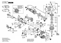 Bosch 0 601 352 037 GWS 18-230 Angle Grinder 240 V / 027 - AU Spare Parts