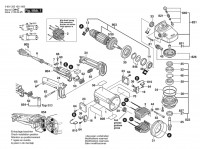 Bosch 0 601 352 113 GWS 19-230 Angle Grinder 230 V / 031 - DE Spare Parts