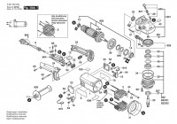 Bosch 0 601 353 034 GWS 18 U Angle Grinder 115 V / 025 - AMS Spare Parts