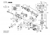 Bosch 0 601 353 065 ANGLE GRINDER Angle Grinder 230 V / 034 - FI Spare Parts