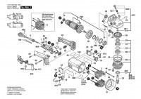 Bosch 0 601 356 006 GWS 20-180 Angle Grinder 240 V / 020 - MY Spare Parts