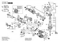 Bosch 0 601 361 050 GWS 23-180 Angle Grinder 220 V / 043 - IT Spare Parts