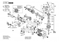 Bosch 0 601 362 050 GWS 23-230 Angle Grinder 230 V / 043 - IT Spare Parts