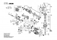 Bosch 0 601 362 060 GWS 23-230 Angle Grinder 115 V / 061 - US Spare Parts