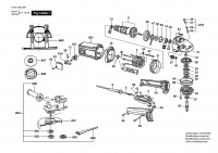 Bosch 0 601 362 079 GWS 23-230 Angle Grinder 220 V / 017 - AR Spare Parts