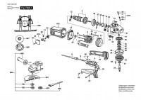 Bosch 0 601 362 080 ESMERILHADEIRA ANGUL Angle Grinder 220 V / 040 - IE Spare Parts