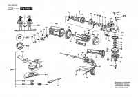 Bosch 0 601 362 086 GWS 23-230 Angle Grinder 120 V / 025 - AMS Spare Parts