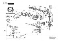 Bosch 0 601 362 087 GWS 23-230 Angle Grinder 220 V / 063 - BR Spare Parts