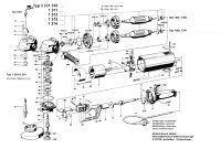 Bosch 0 601 310 033 Angle Grinder Angle Grinder 220 V / 057 - SK Spare Parts